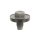Oil Drain Plug, Plain with Rubber Gasket, M10x1.5