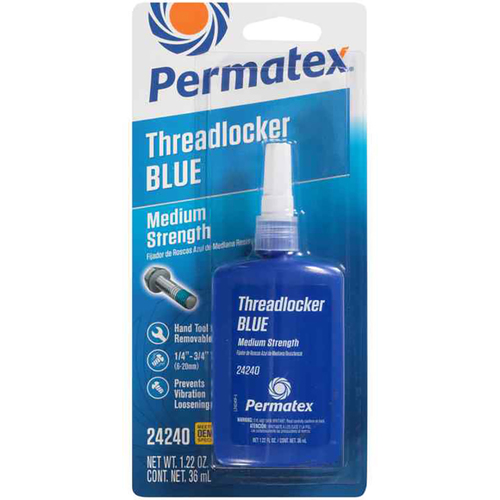 Permatex Medium Strength Threadlocker Blue, 36ml