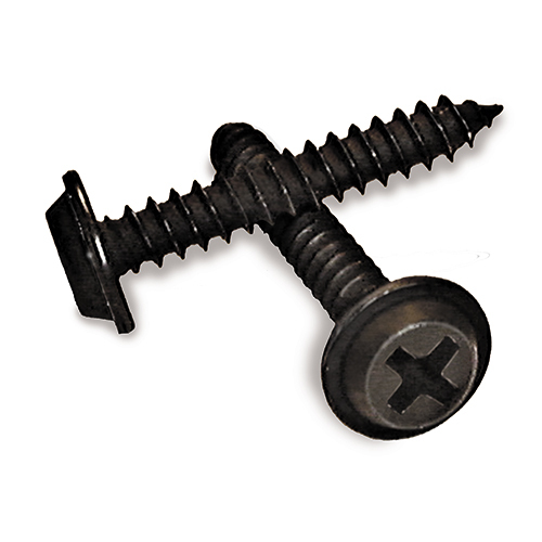 Phillips Self-Tapping Pan Head Screw Black #4X3/8