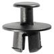 Bumper Side Support Fan Shroud Push Type RetainerBlack Nylon BMW