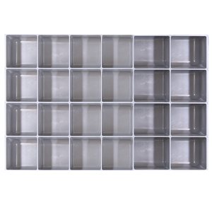 Large Tray 24 Compartment Insert For Organizational System Drawer