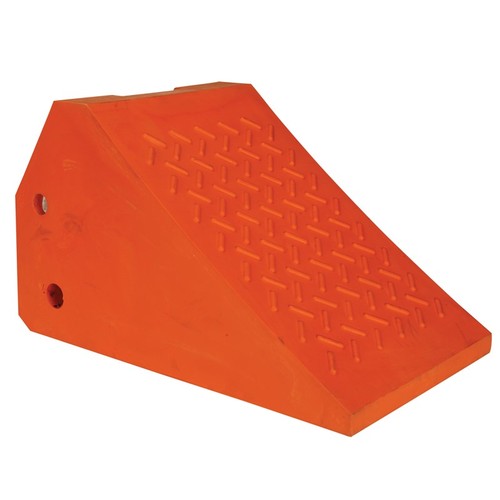 NSI Orange Jumbo Wheel Chock, 50 Ton 17