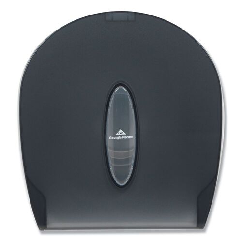 Georgia Pacific Jumbo Jr. Toilet Paper Dispenser, Translucent Smoke