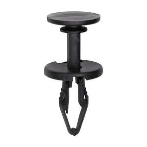 Black Nylon Fender Apron Push Type Retainer