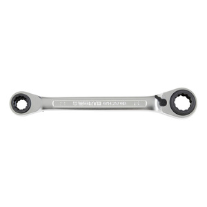 ZEBRA POWERDRIV® (12-Point) Double Box End Ratchet Wrench 4-In-1 - 10mm x 13mm + 17mm x 19mm
