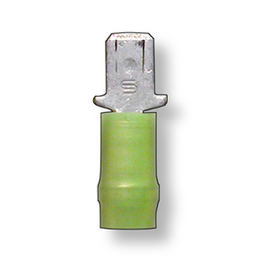 Yellow  Male Push-On Connector