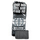 Industrial-Quality Steel Wool Hand Pads, #0000 Super Fine, Steel Gray, 16 Pads/Sleeve, 12 Sleeves