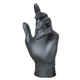 Nitrile Gloves - Premium Weight - Black (100/Box)- Extra Large