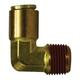 D.O.T Male Elbow, 3/16 X 1/8