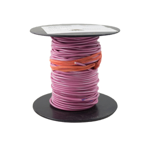 Trace Wire 22 Gauge Pink/White 100 Ft