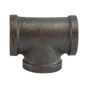 Black Iron Tee - 1 Inch Pipe Thread (PT)