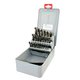 Drill Bit Set - 29 Pieces (1/16 Inch to 1/2 Inch in 1/64 Increments) 3 Flats