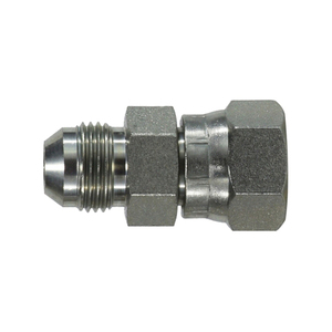 JIC TO FEMALE FLAT FACE SWIVEL- 1/4 MJIC X 1/4