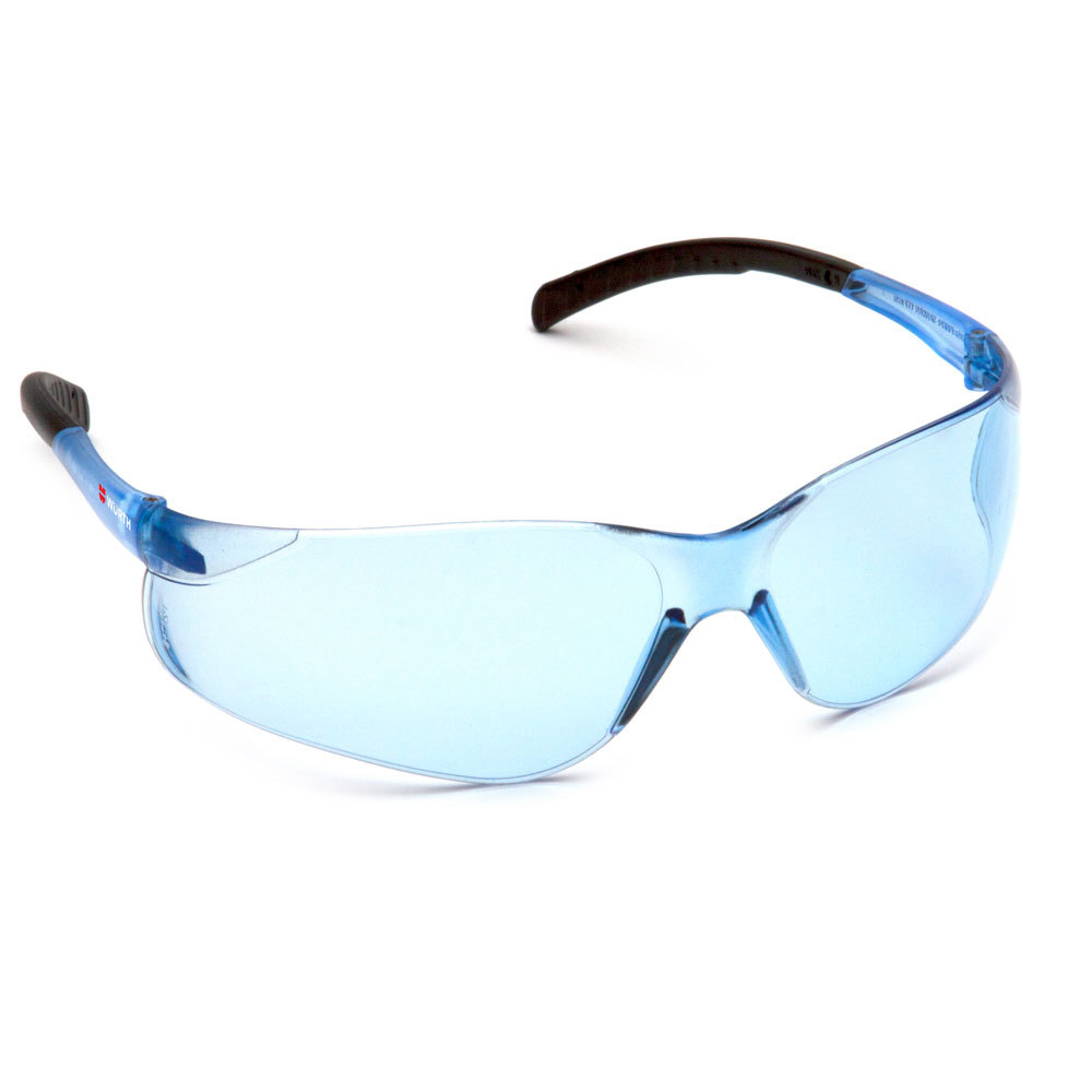 Fission Safety Glasses With Black Temple Anti-Fatigue Blue Lens