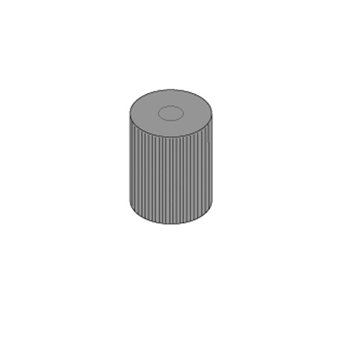 R134A 13M Low Side Black Service Cap