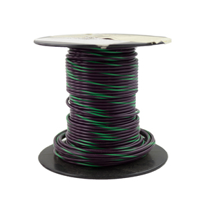 Trace Wire 22 Gauge Violet/Green 100 Ft