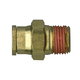Push-To-Connect Connector - Tube to Male Pipe - Nylon 3/8 Inch Tube x 1/2 Inch Male Pipe Thread (MPT)