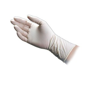 Disposable Latex Glove Medium with Powder 100Pc Box