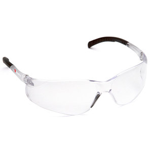 Fission Safety Glasses With Black Temple - Clear, Anti-Fog Lens