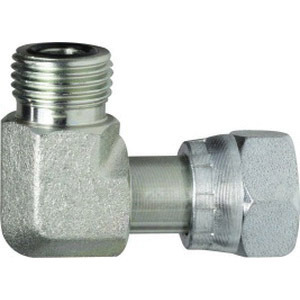 1-1/16-16X9/16-18 (3/4 OD X 3/8 OD) Swivel Nut Elbow