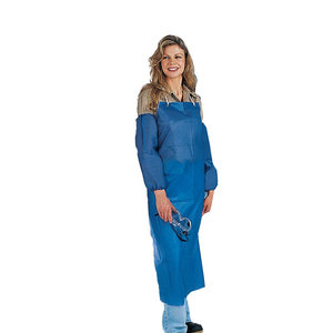 NSI ActivGARD® 35" x 48" Blue Vinyl Apron, 12/pack