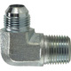 JIC TO BSPT MALE ELBOW- 3/8 JIC X 1/4-19 BSPT