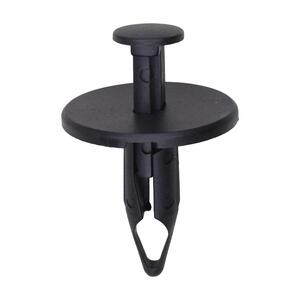 Black Plastic Drive Rivet 8M