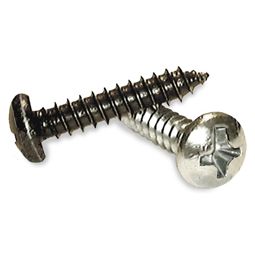 Pan Head Self-Tapping Sheet Metal Screw Zinc  10X3/4