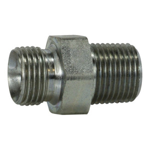3/8-19X3/8 BSPP to Male Pipe Nipple