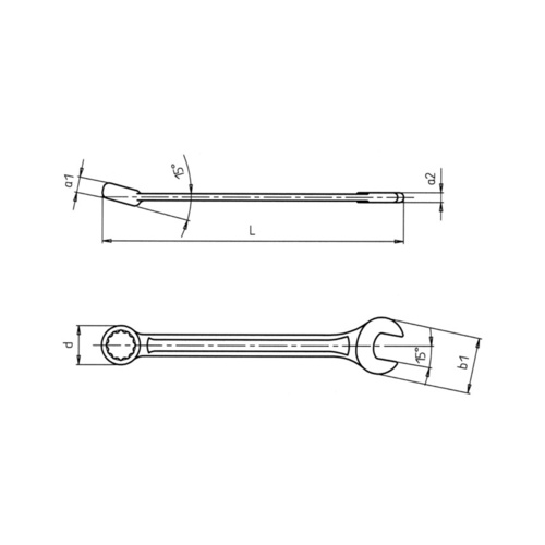 ZEBRA POWERDRIV® (12-Point) Metric Combination Wrench (Short Type) - 5.5mm