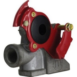 PLTD ALUM 37ANGLE EMER GLADHAND 3/8