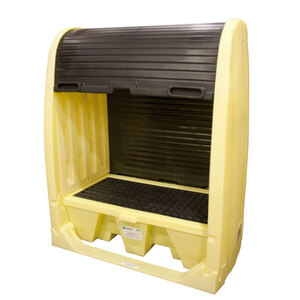 Enpac 2-Drum Hardcover & Spillpallet with Drain