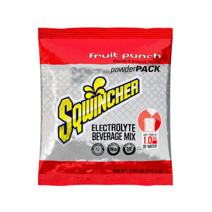 Sqwincher® Powder Pack, Fruit Punch - 1 Gallon