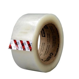 Scotch® Box Sealing Tape 371, Clear, 48 mm x 100 m, 36/Case
