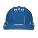 NSI Power Shell® 4-Point Ratchet Suspension Cap Hard Hat, Blue