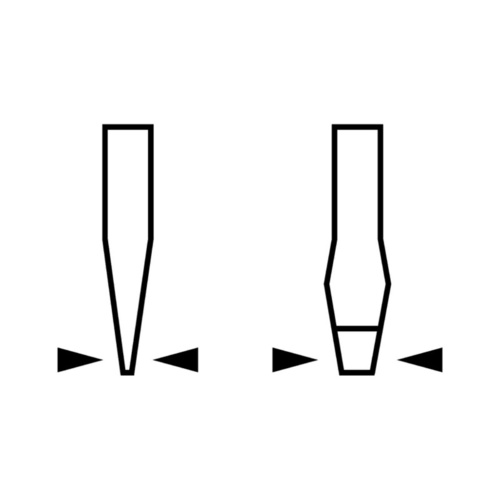 ZEBRA Slotted Screwdriver - Round Blade - 1.6 x 10.0mm