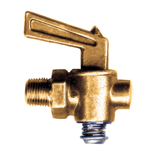 Brass Drain Valve Ground Key - 1/4 Inch Male Pipe Thread (MPT)