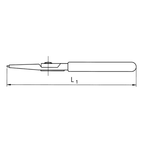 Circlip Pliers Form C - 140mm Length (12-25mm Grip Range)