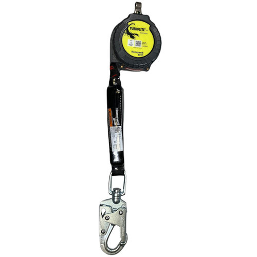 PIP Miller® Personal Fall Limiter: Steel Snap Hook Anchor, Harness SteelCarabiner, 9 ft Line