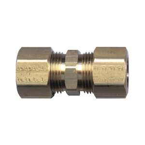 Brass Compression - Fittings Union Coupling - 3/8 Inch Tube