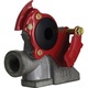 PLTD ALUM 37ANGLE EMER GLADHAND 3/8