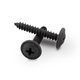 Phillips Washer Head Self-Tapping Screws Black 8X1/2