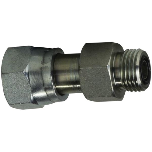 13/16-16X11/16-16 (1/2 OD X 3/8 OD) Female O Ring Face Seal Reducer