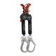 FallTech® DuraTech® 6' Twin-Leg SRD Triple Action Connector, Steel RebarHooks Class 1