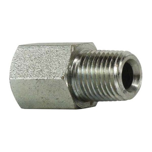 9/16-18X1/4 (3/8 OD) Female O-Ring to Male Pipe Adapter