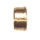 Brass Compression - Fittings In-Line Sleeve - 1/8 Inch Tube