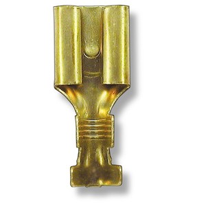 Female Spade Connector Non-Insulated Large Gauge 8