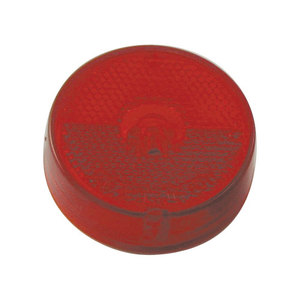 Red Clearance/Reflector Marker 2-1/2" Round Incandescent