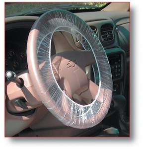 Protective Steering Wheel Cover - Disposable (500/Box)