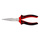 ZEBRA Needle Nose Pliers - 210mm Length, Straight Jaw Shape, 76mm Nose Length